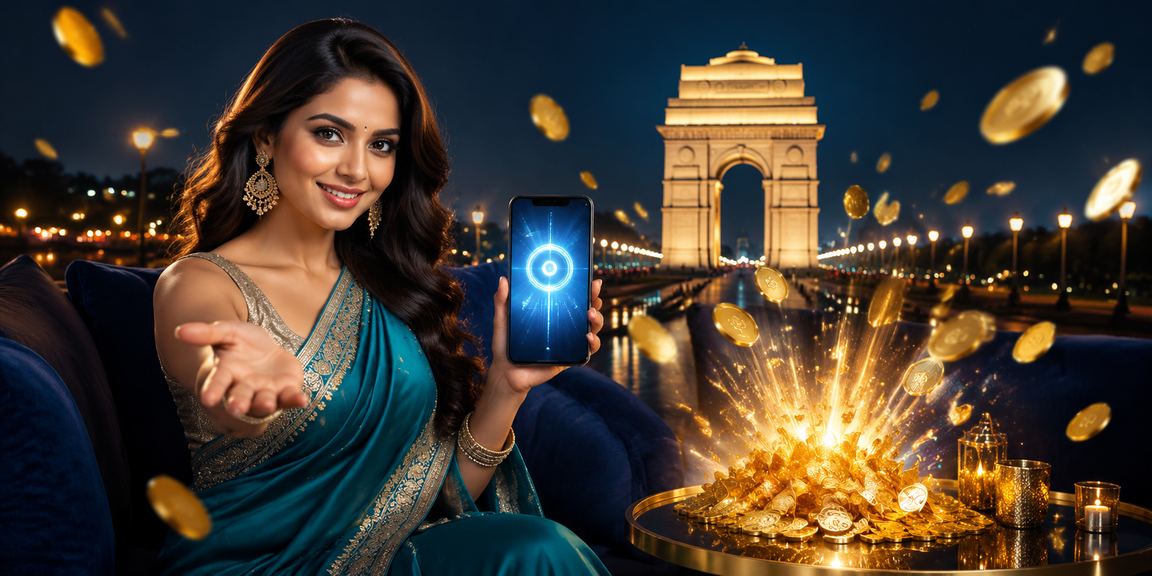 Indian woman making online deposit payment at gateway